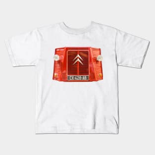 Citroe* H Van, Front panels, France, Kids T-Shirt